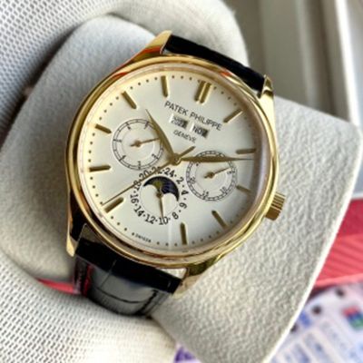  PATEK PHILIPPE Perpetual Calendar 29-535 Movement 40mm Watch
